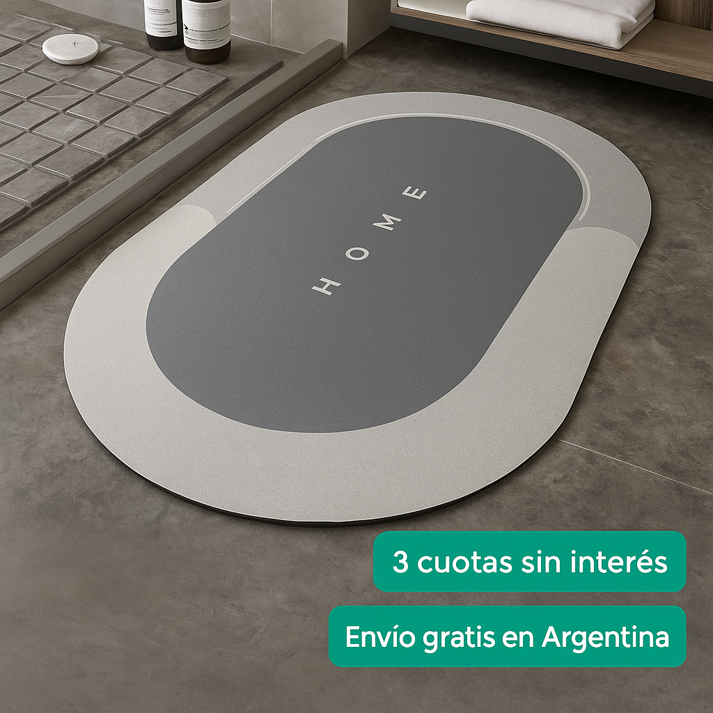 ALFOMBRAS ULTRA ABSORBENTES Y ANTDESLIZANTE 2X1